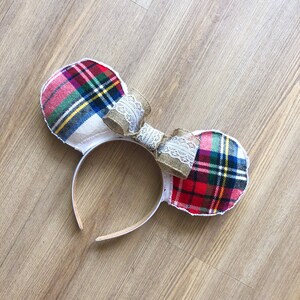 Plaid Mouse Ears