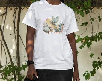 Into Nature Camiseta, Unisex, Cottagecore, Insectos