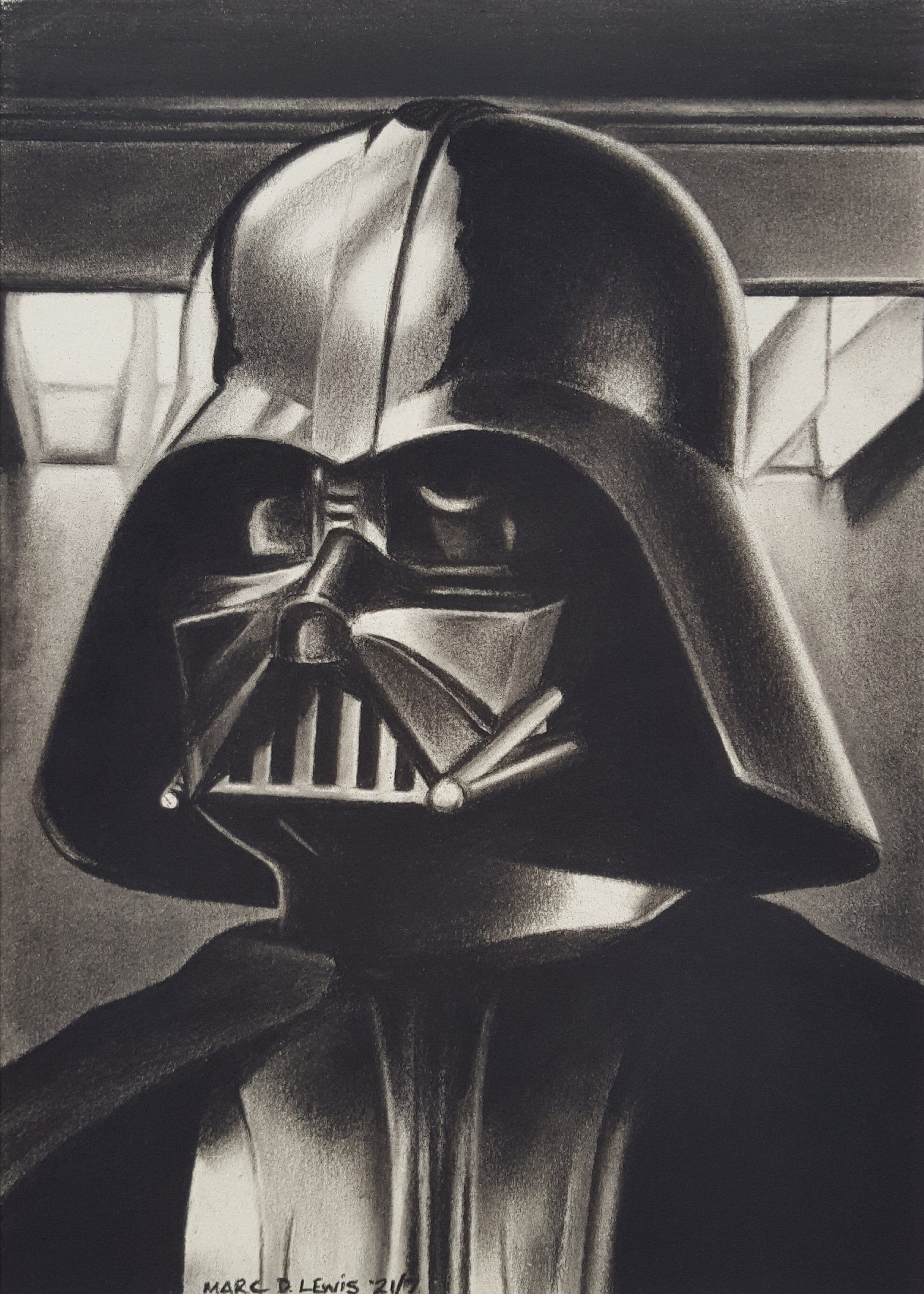 Darth Vader Drawing Darth Vader Art | Limited Editions On Paper
