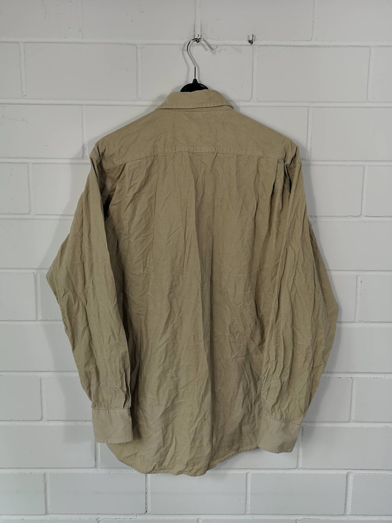 Vintage Le Frog Corduroy Shirt Shirt Cord shirt 80s 90s Size M
