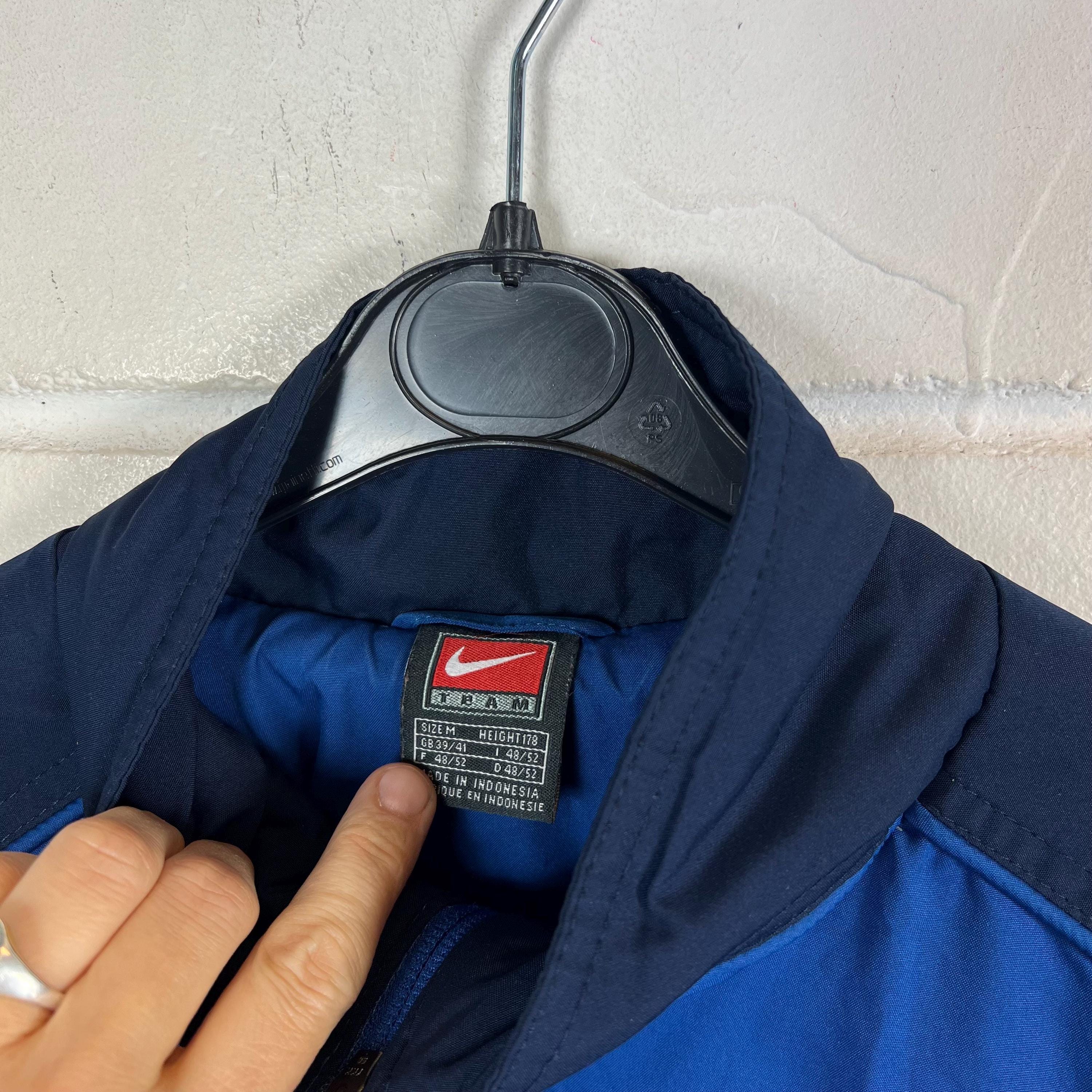 Vintage Nike Team Size M Shelljacket Sportsjacket Windbreaker Old