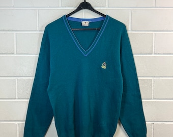 Vintage Christian Dior Cardigan Size XL Orlon Acrylic Knit Jacket