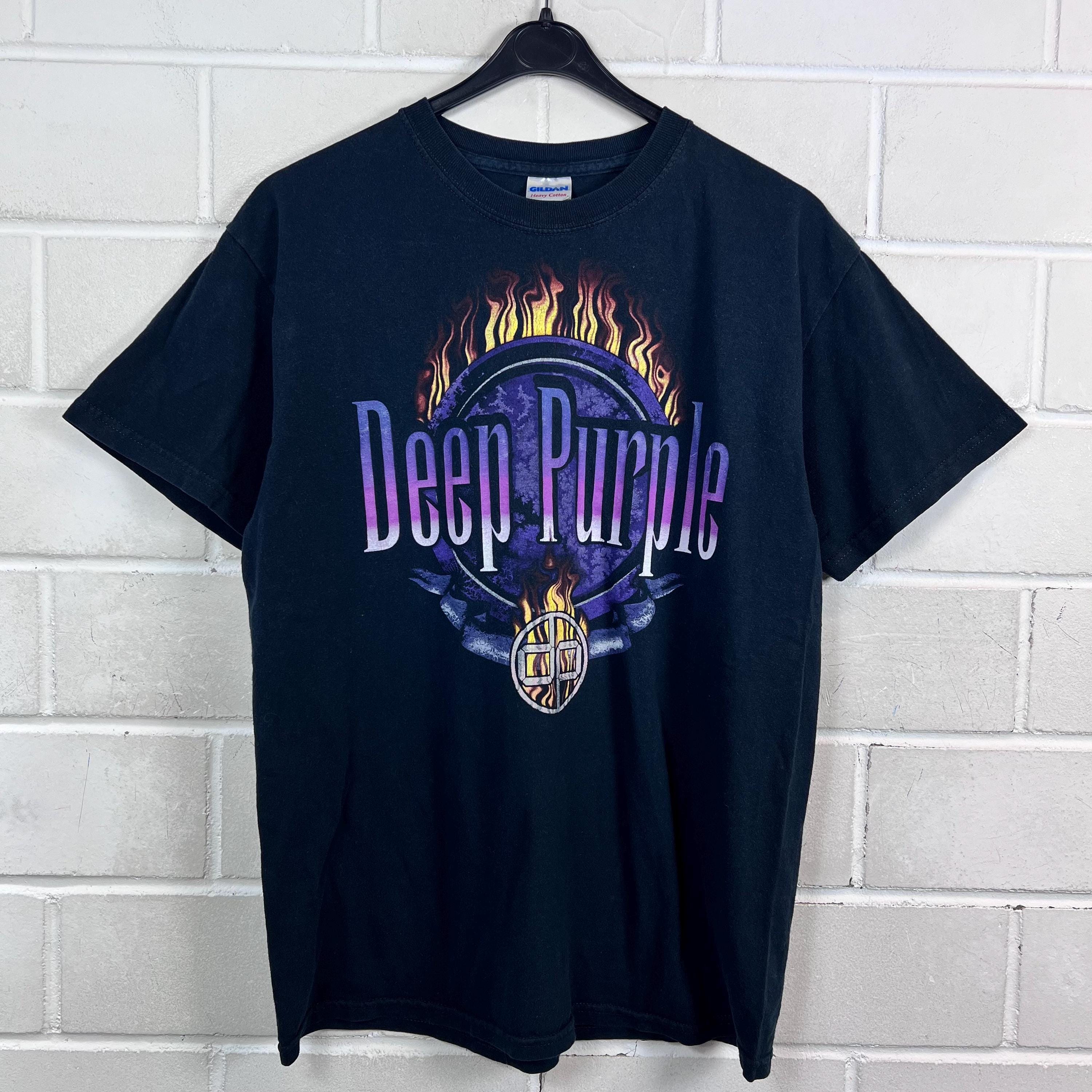 Vintage Deep Purple Rock Band T-shirt Size M Tshirt Print - Etsy