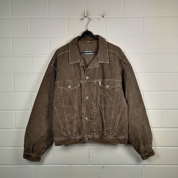 Vintage Mustang Size L lined Corduroy Jacket Cordu