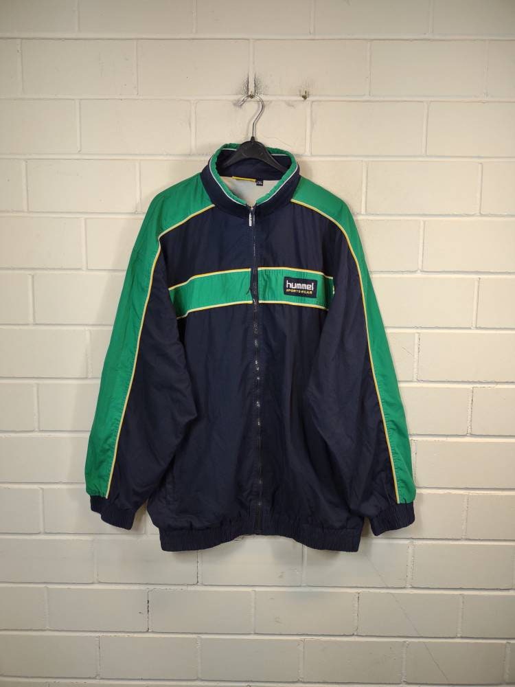 Temerity kan opfattes sød smag Vintage Hummel Size XXL Shelljacket Sports Jacket Windbreaker - Etsy Denmark