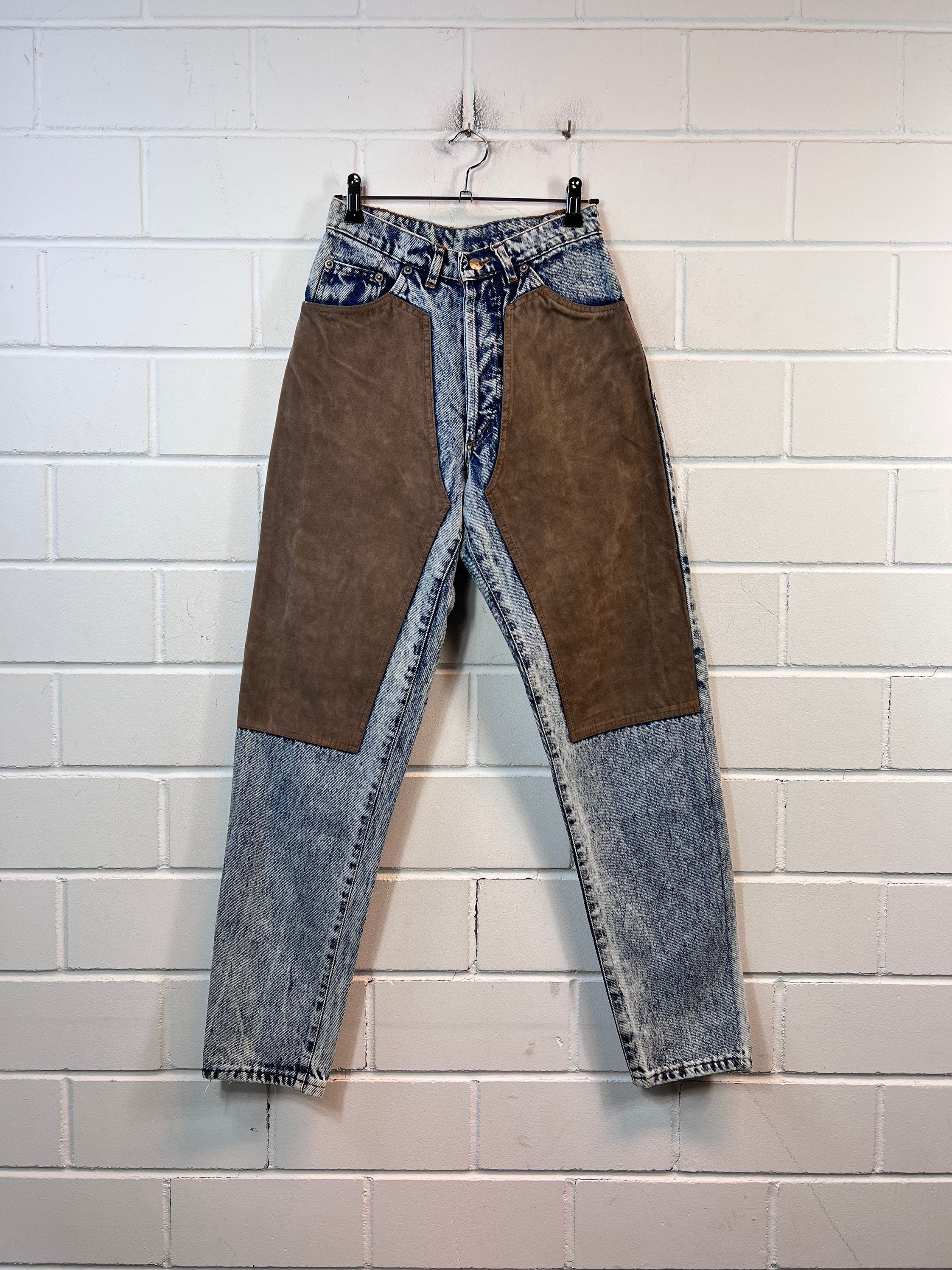 Vintage Pash Size XS High Waist Jeans Moonwashed 80s 90s - Etsy Vintage Pash Size XS High Waist Jeans Moonwashed 80s 90s - Etsy