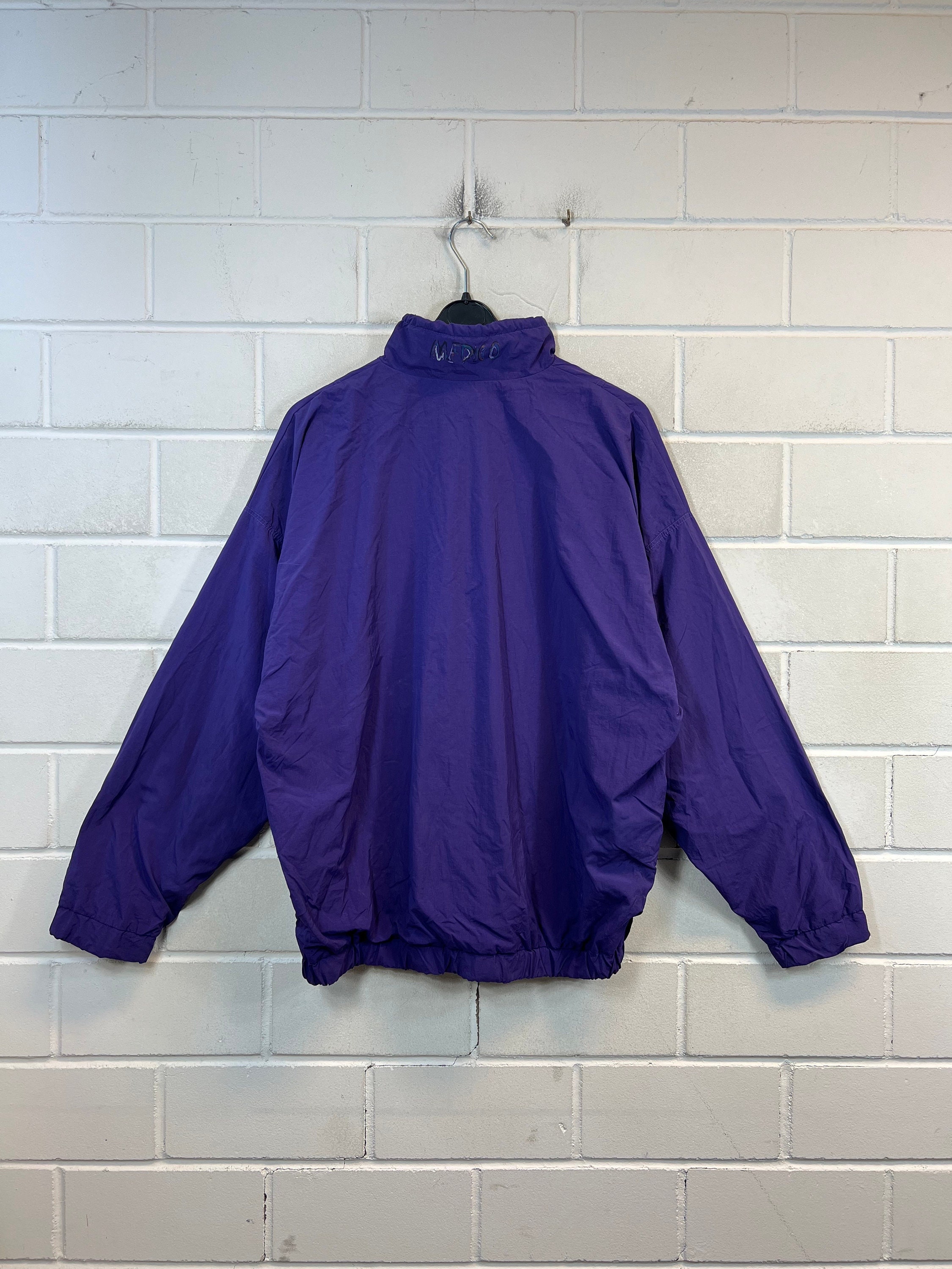 【archive】90s sullen Cotton Riders-jacket Vintage Size L Shelljacket Sport Jacket Windbreaker