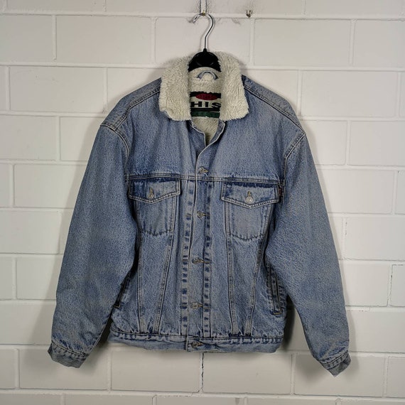Vintage HIS Denim Jacket Denim Jacket Jeans Jacket