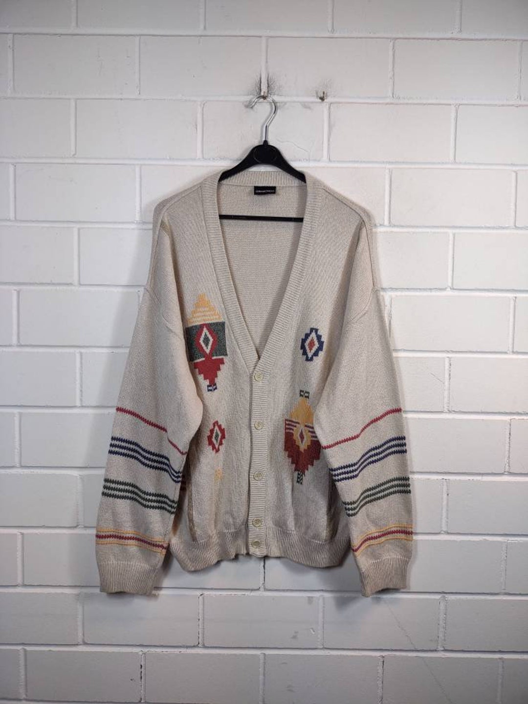 Vintage Size XL Crazy Pattern Navajo 