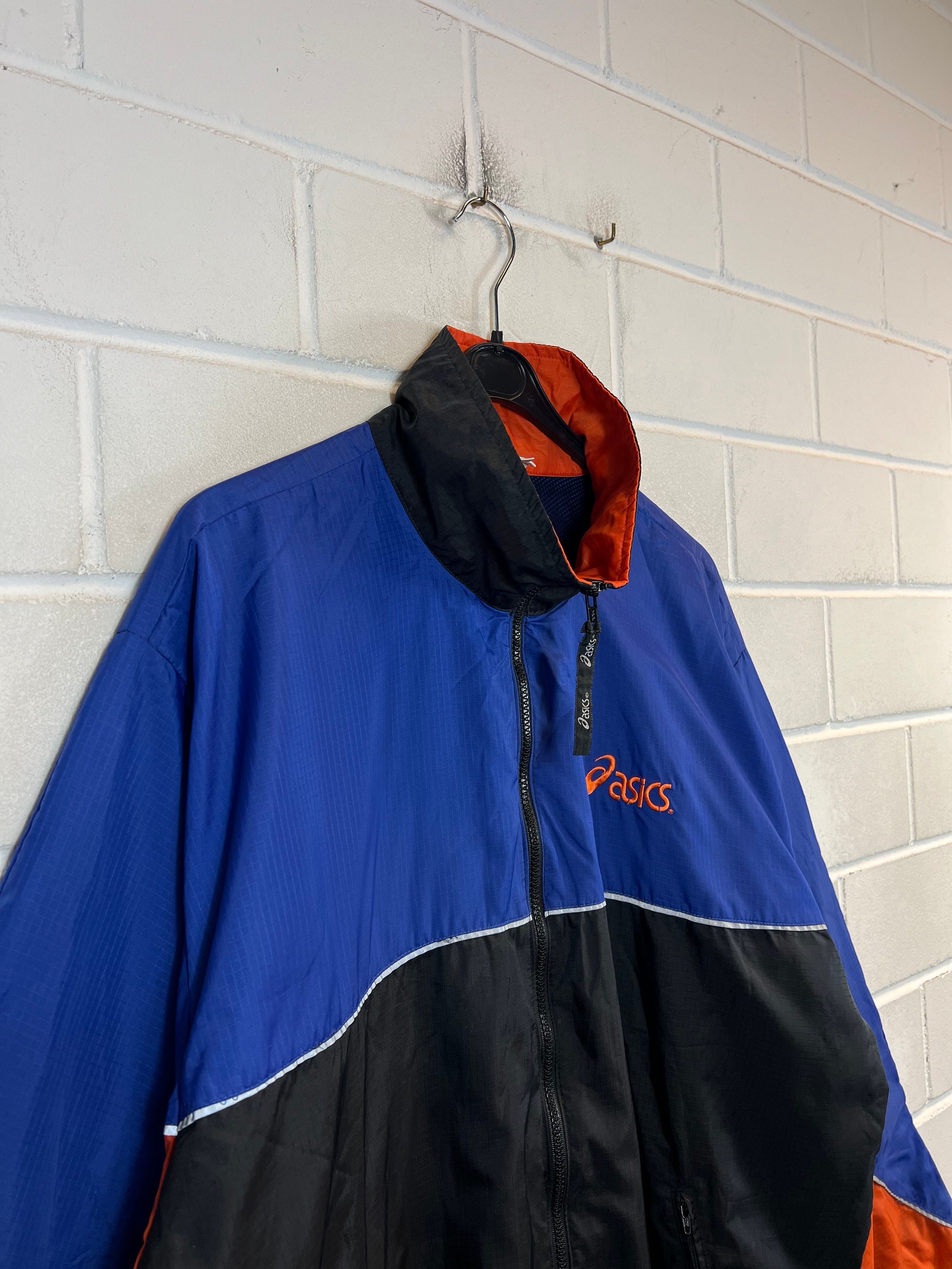 Vintage Asics Size XXL Light Windbreaker Jacket Sports Vintage Asics Size XXL Light Windbreaker Jacket Sports