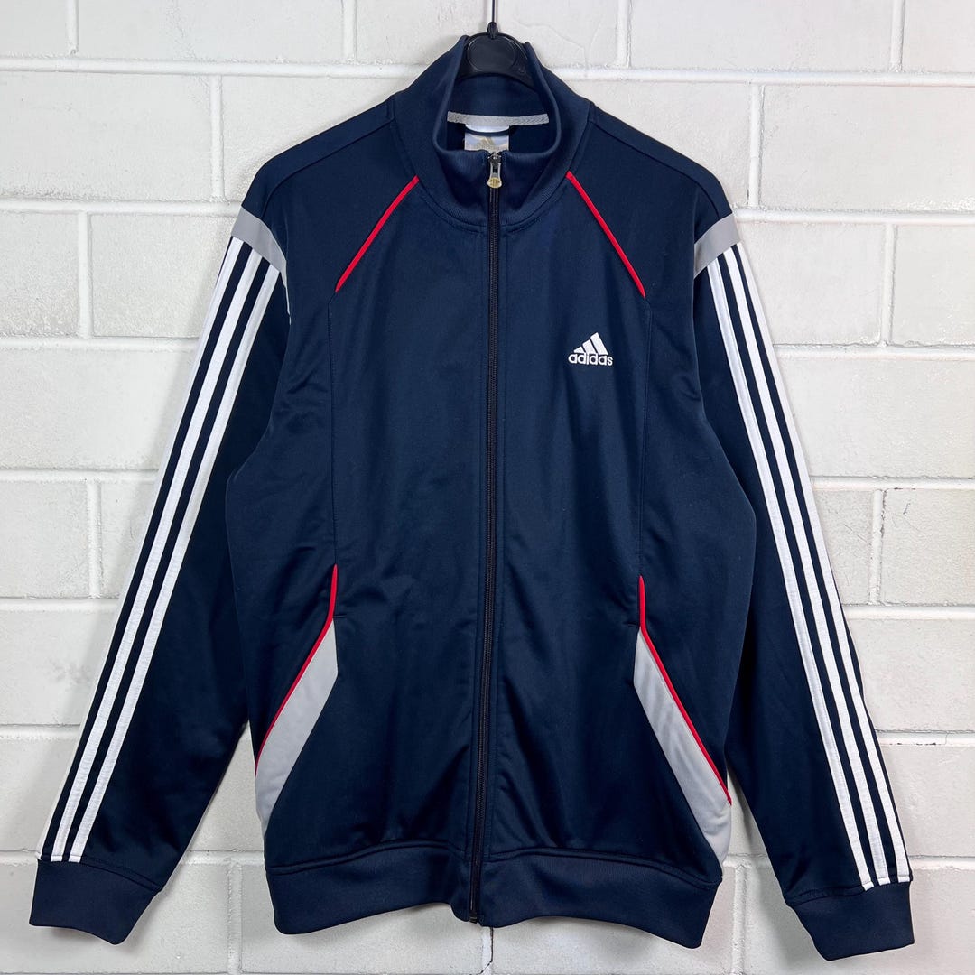Vintage Adidas Size L Track Jacket Track Top Sports Jacket Y2K - Etsy