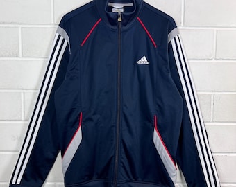 Vintage Adidas Size L Track Jacket Track Top Sports Jacket Y2K - Etsy