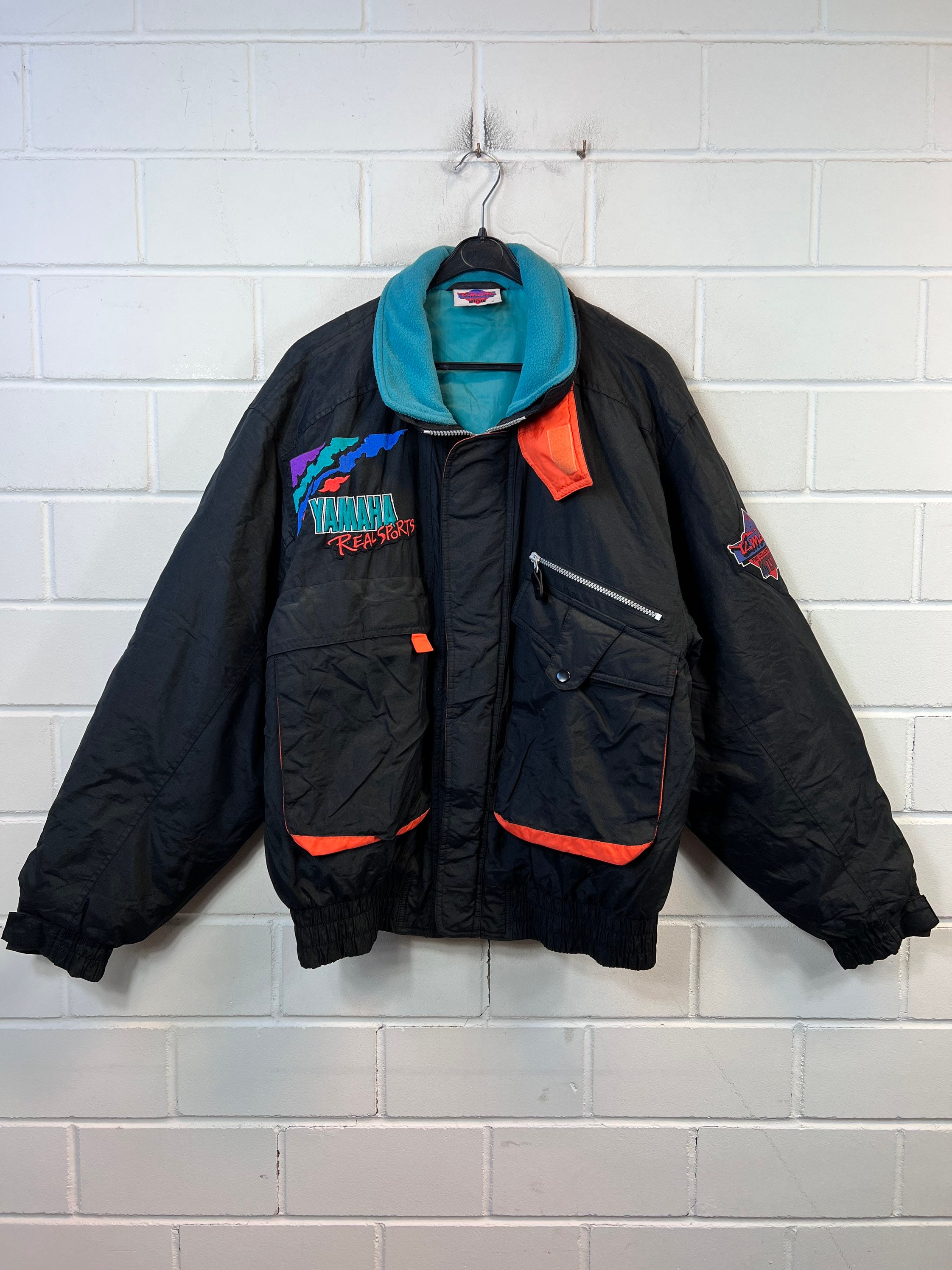 Vintage YAMAHA Size M Lined Jacket Bomber Blouson 80s 90s - Etsy