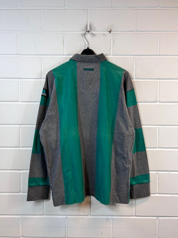 Vintage Adidas Equipment Taglia L Polo Felpa Maglione Maglione