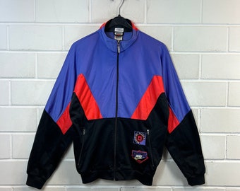 Vintage Nike Maat S Trackjacket Track Top Trainingsjack old School Jacket Sportswear jaren '90