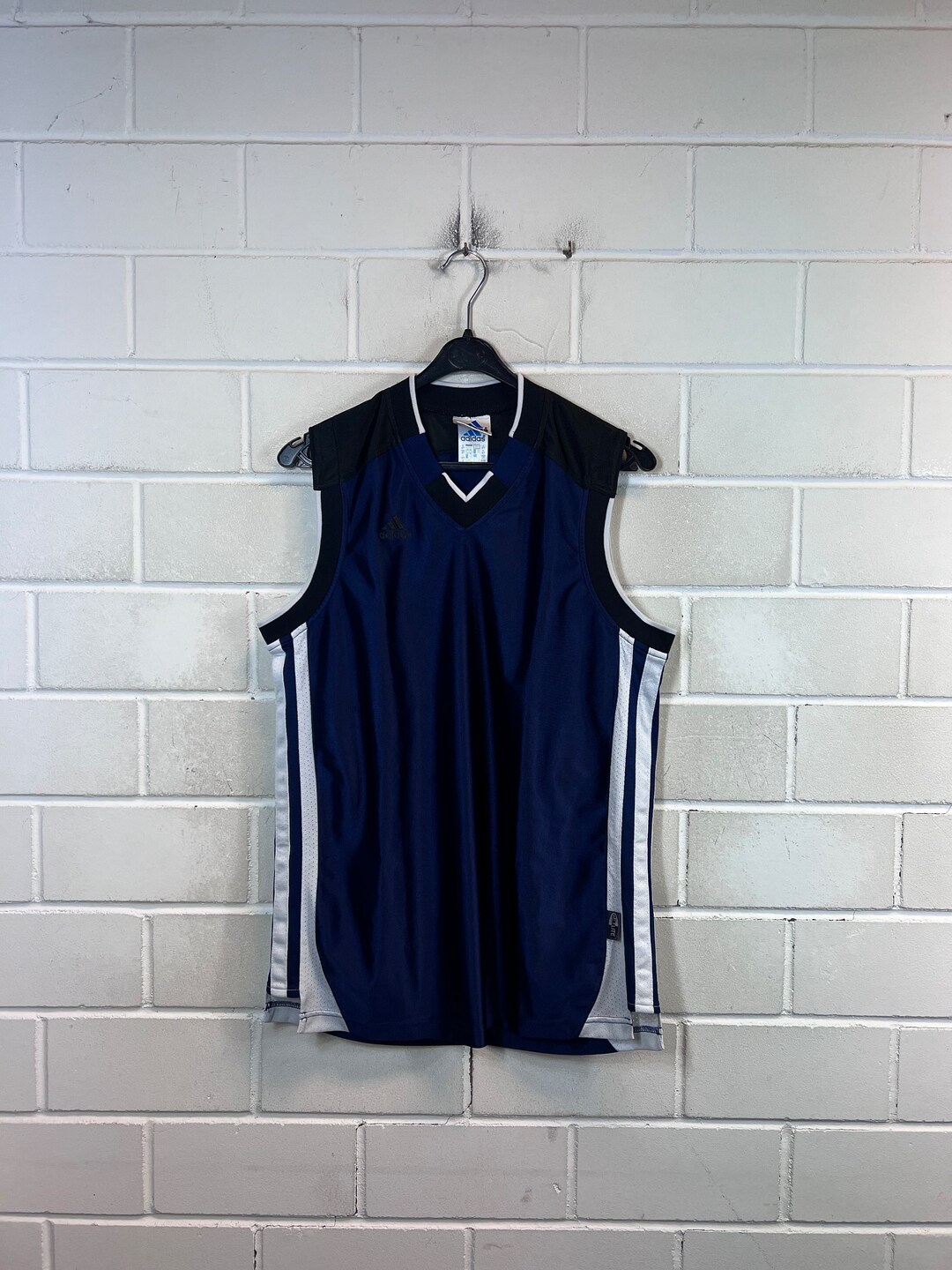 Vintage Adidas Tank Top Sz. Small USA Made 90s NWT Trainers