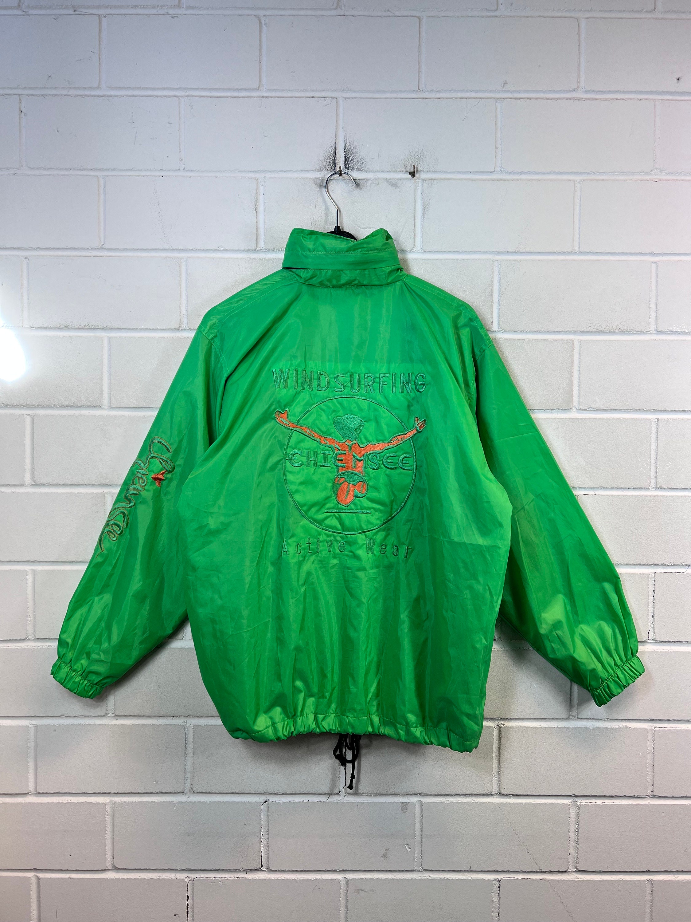 【年代不詳】CHIEMSEE ナイロンジャケット Vintage Chiemsee Size S Windbreaker Light Jacket Transitional