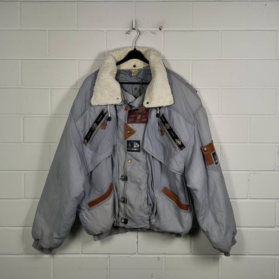 Vintage Size XL Winter Jacket Jacket 80s 90s
