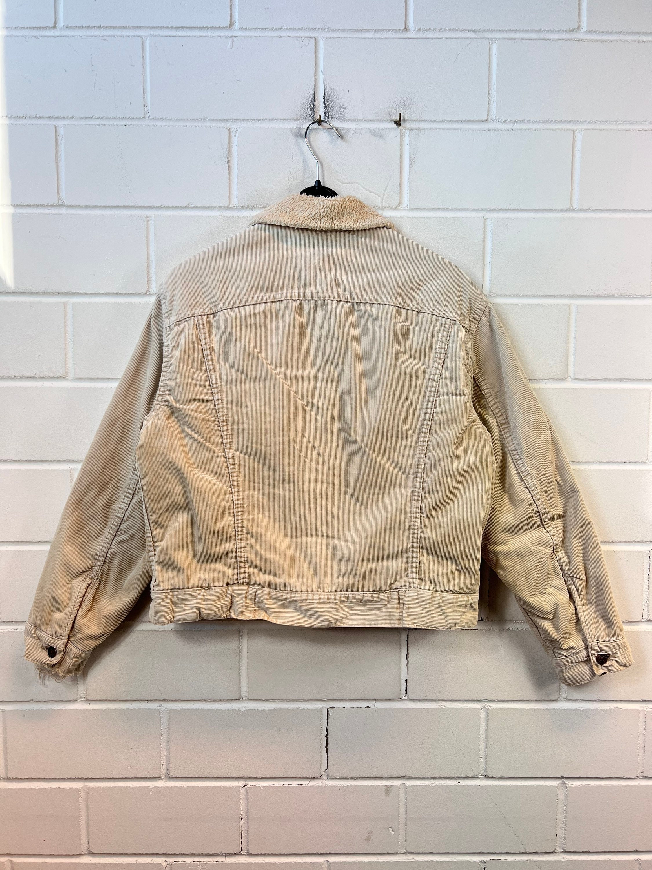 Vintage Levi's Size S Lined Corduroy Jacket Black Tab Big E Vintage Levi's Size S Lined Corduroy Jacket Black Tab Big E
