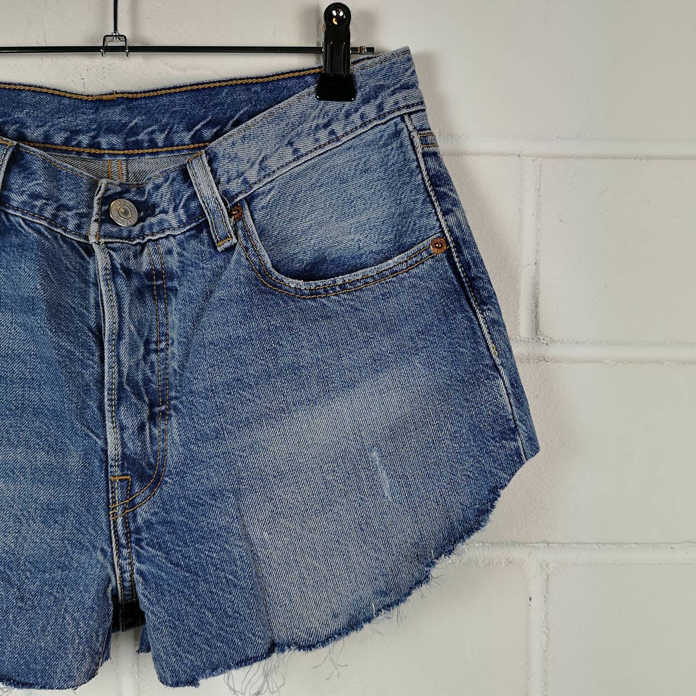 Vintage Levi's Levis 501 Size W27 Denim Shorts Summer 80s