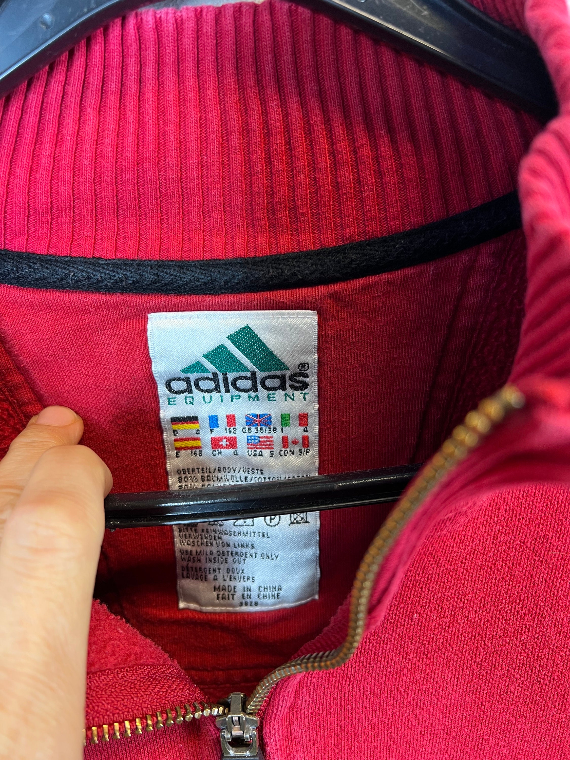 Adidas equipment rosse online