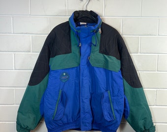 Vintage Reusch Size XL Ski Jacket lined Snowboard Winter Jacket Retro 80s 90s