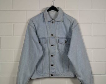 Vintage Size S/Meter Denim Jacket Denim Jacket Jeans Jacket Jacket oversized 80s 90s