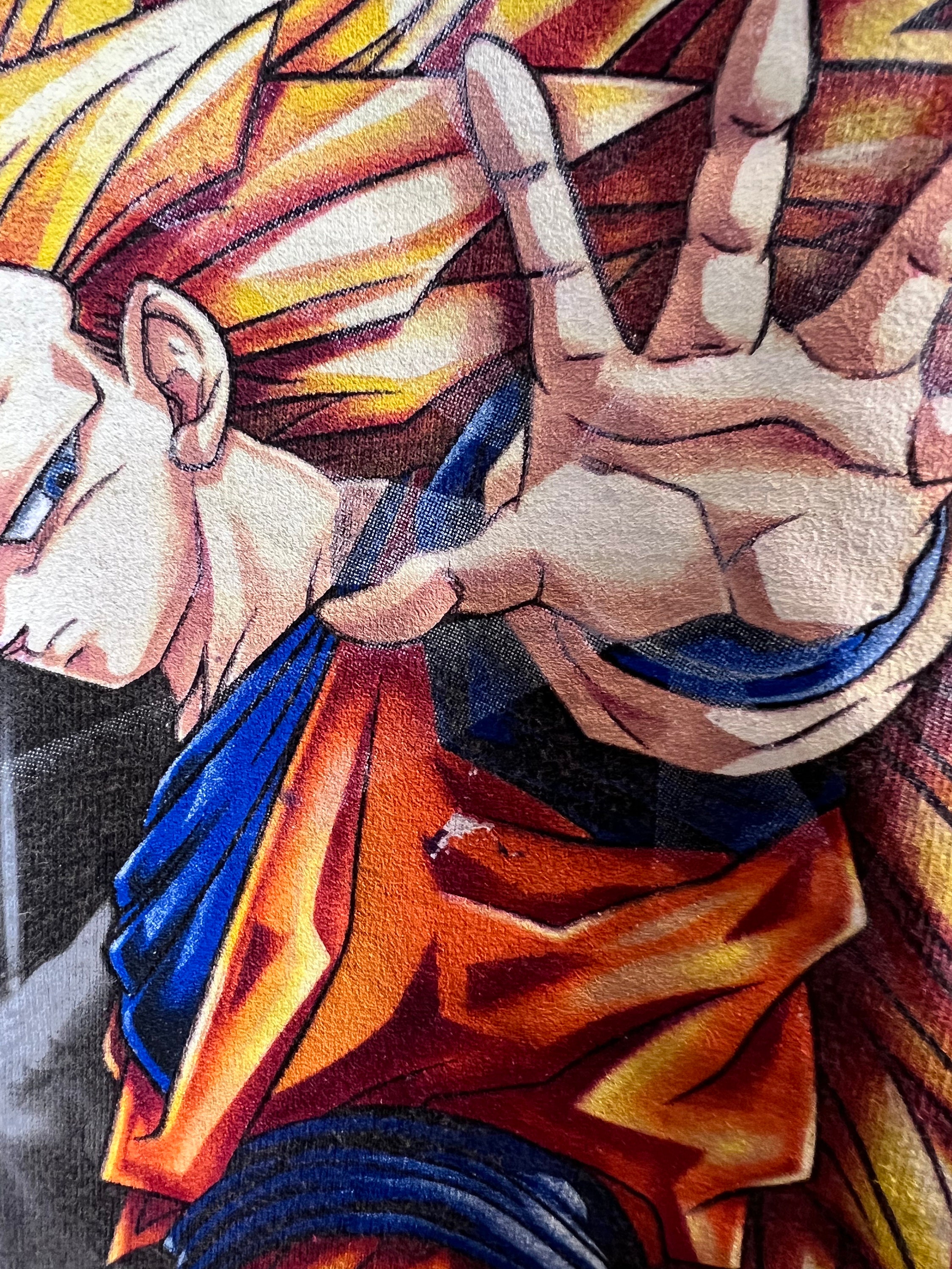 希少ヴィンテージ ドラゴンボールZ 悟空 スーパーサイヤ人 Tシャツ 