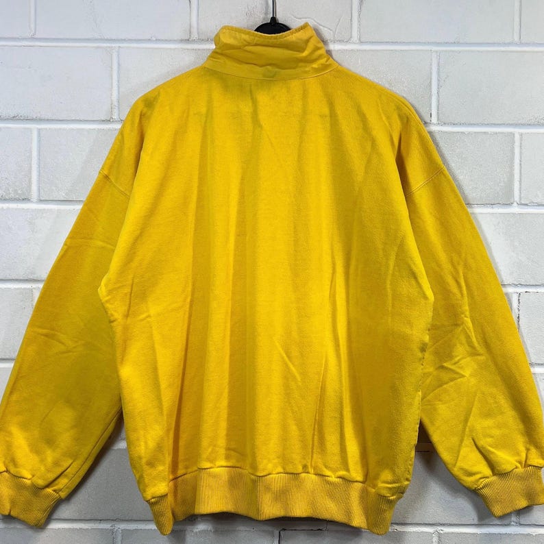 Sudadera Nike Oregon USA Blue Tag con cremallera de un cuarto, talla XL, años 90 imagen 2