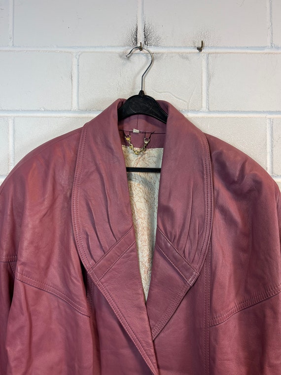 Vintage Leather Jacket Women’s Size M - L Lederja… - image 6