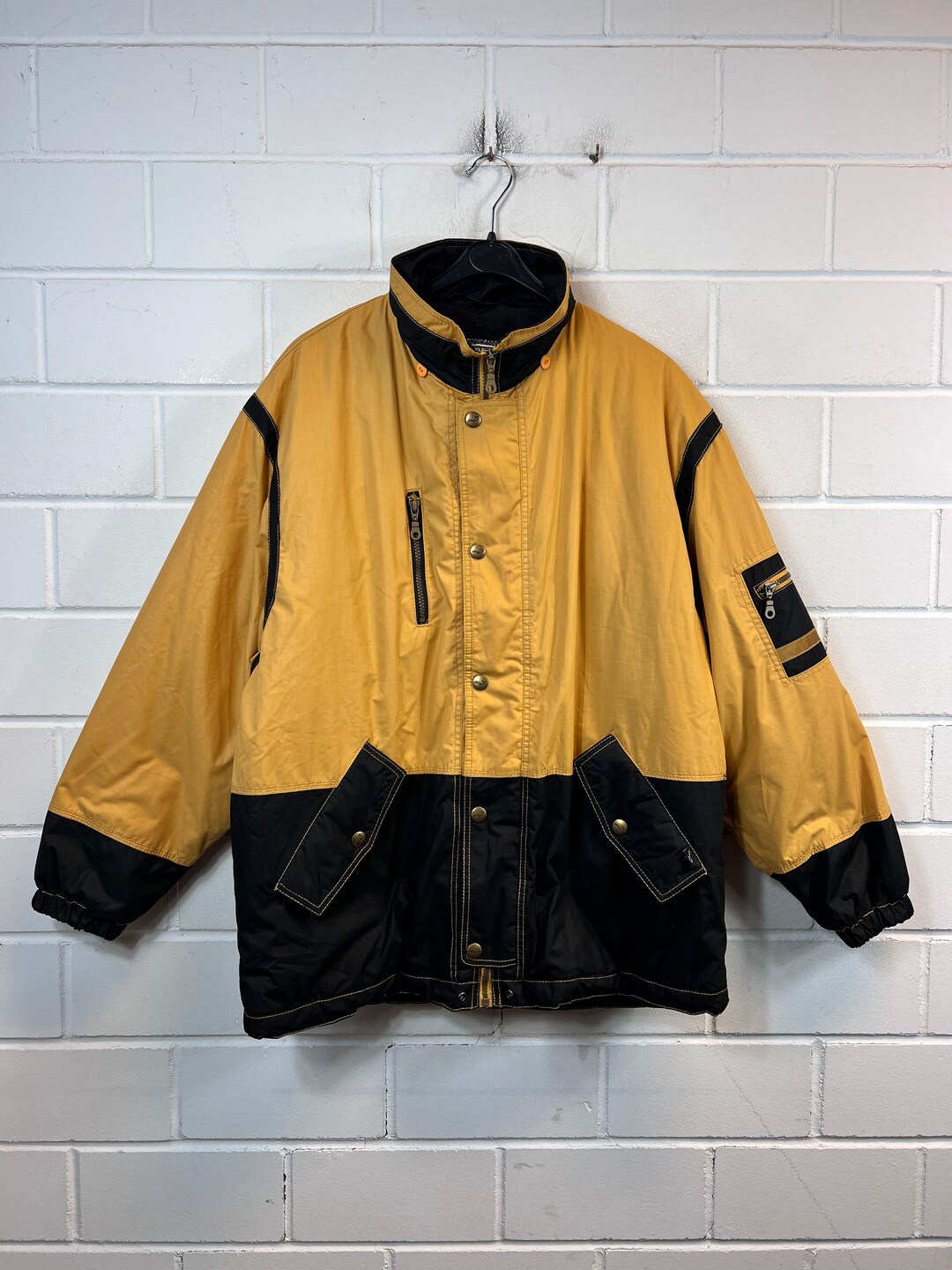 Vintage Size M/L Lined Jacket Parka Anorak Fleece 90s