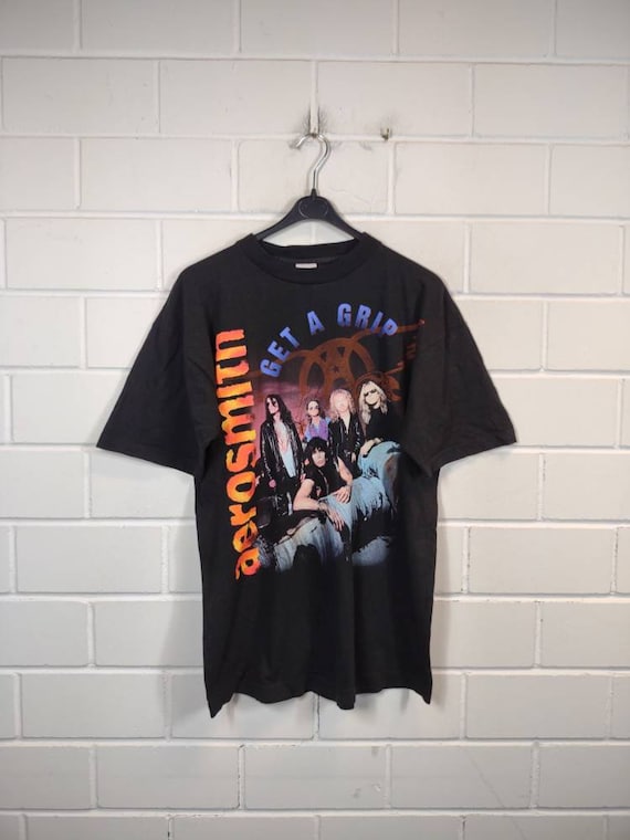 Vintage Aerosmith Get a Grip World Tour 1994 T-Shirt Size L - Etsy ...