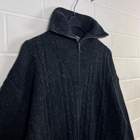 Vintage Pullover Size M - L Basic Sweater Knit Pa… - image 3