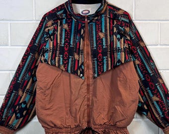 ジャケット・アウター 80s90s vintage shell bomber short jacket 80s90s vintage shell bomber short jacket Women's Brown Leather
