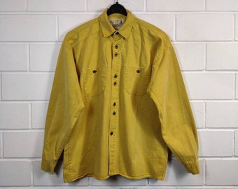 Vintage Size S Cotton Shirt long sleeves 80s 90s
