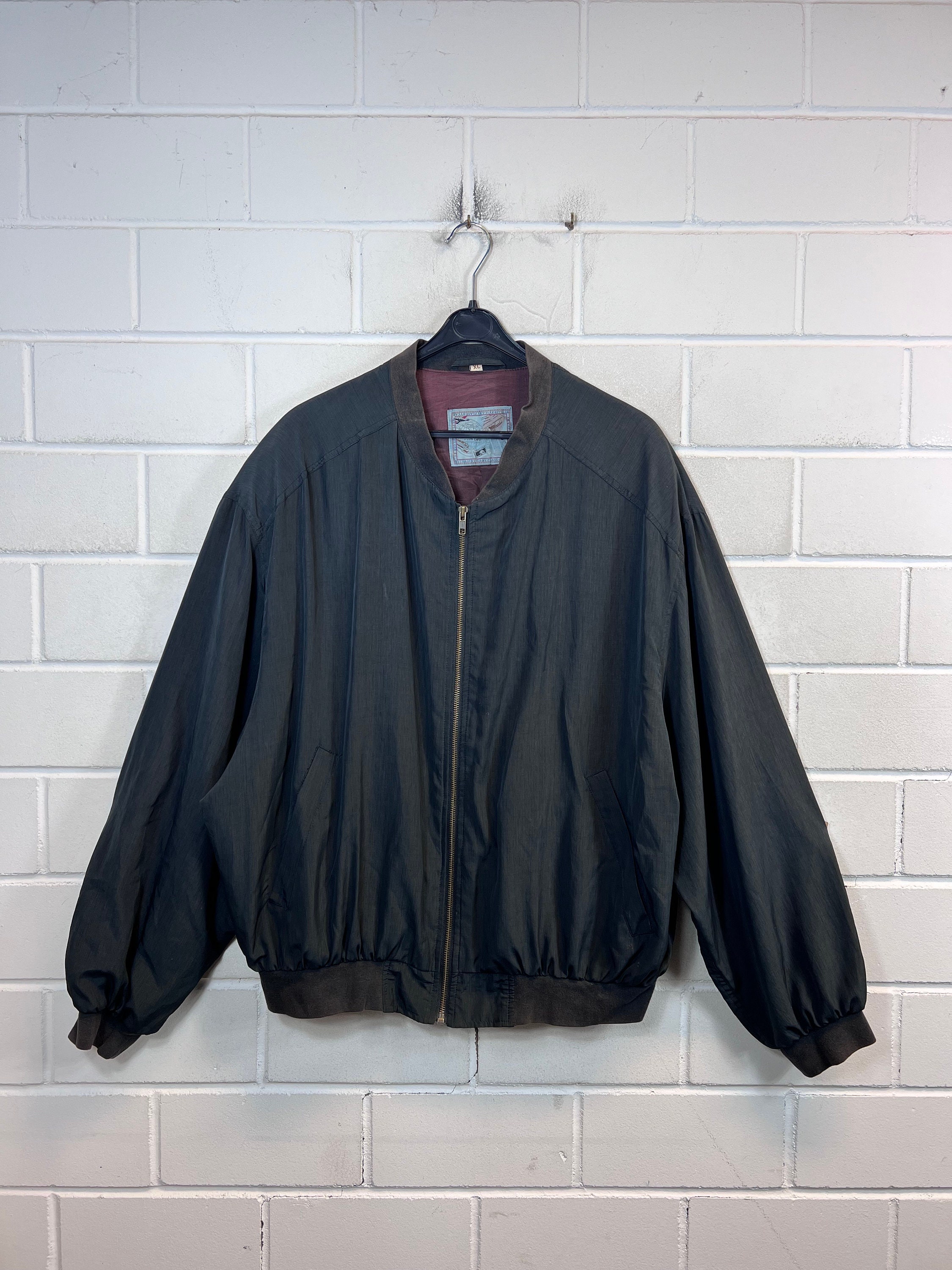Vintage Blouson Size XL Bomber Jacket Blouson Jacket 80s 90s - Etsy