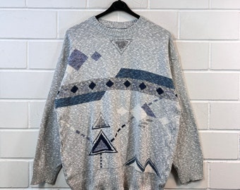 Vintage Christian Dior Cardigan Size XL Orlon Acrylic Knit Jacket