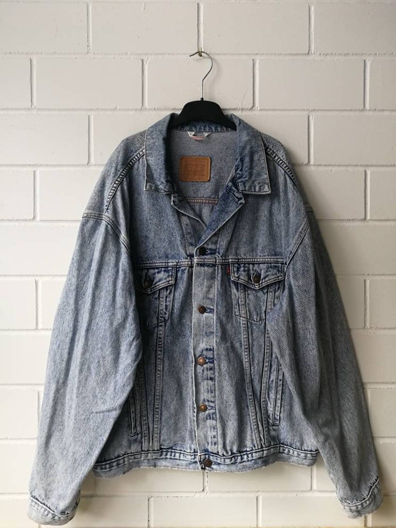 xxl levis denim jacket