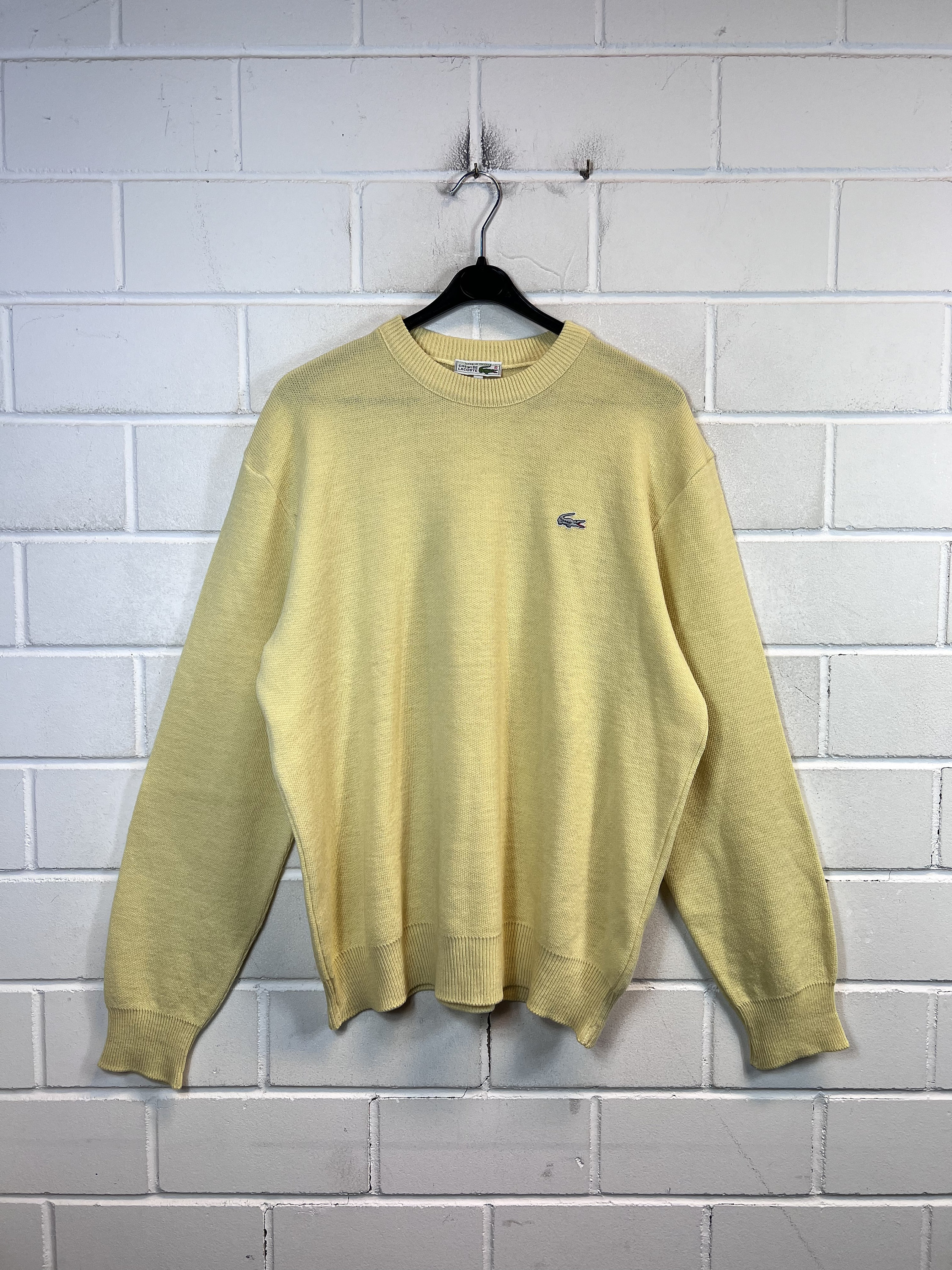 Lacoste 2025 yellow sweater