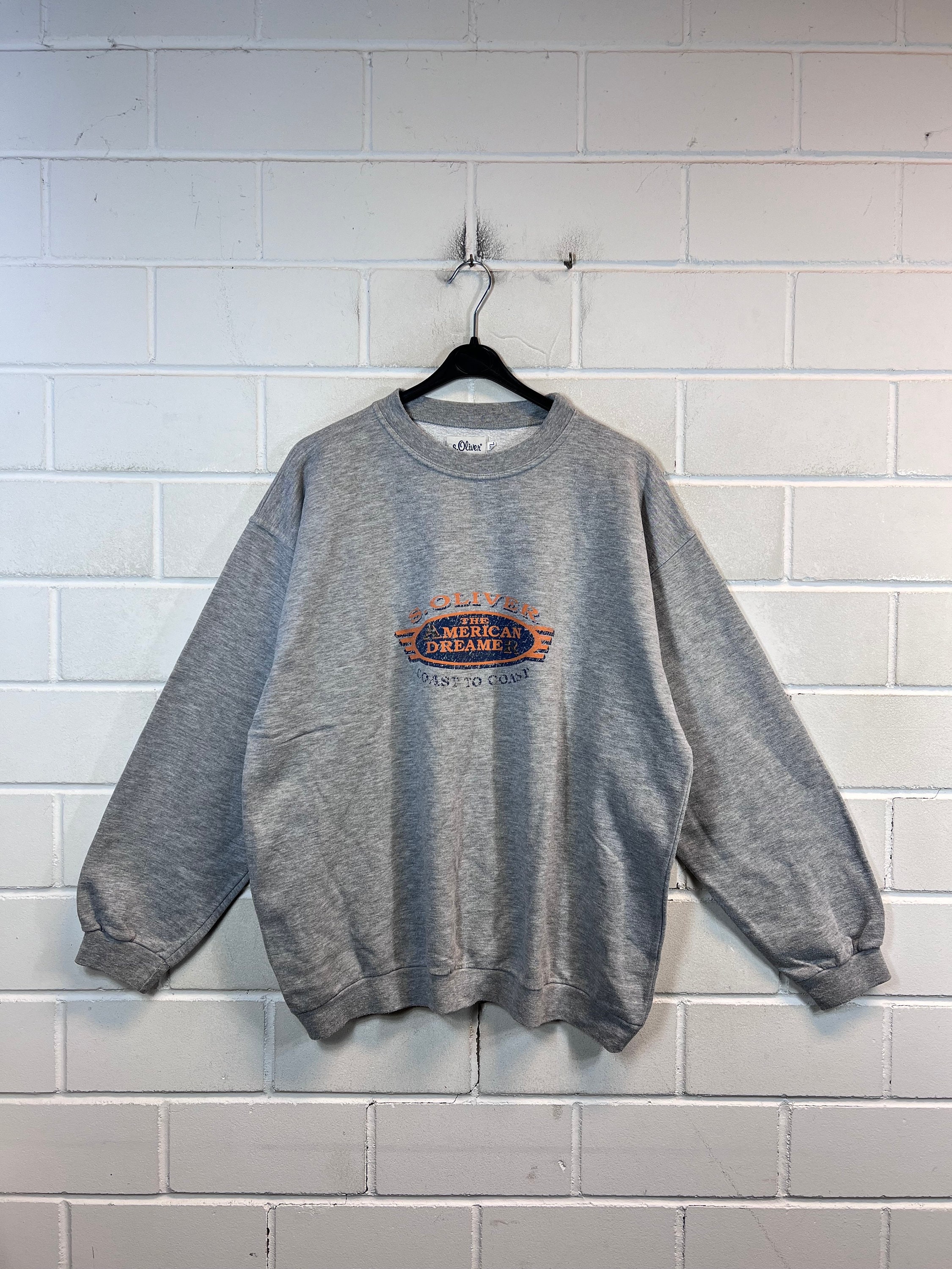 Vintage S.oliver Men's Sweatshirt Authentic Rare Retro Sweat