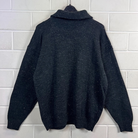 Vintage Pullover Size M - L Basic Sweater Knit Pa… - image 2