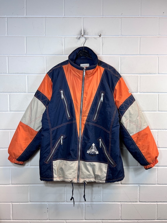 etirel服 Vintage Etirel Size M Ski Jacket Lined Winter Jacket 80s 90s - Etsy