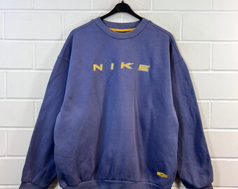 vintage nike sweater purple