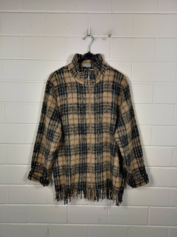 Vintage Women Size L Fleece Jacket Jacket Fleece J