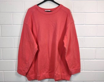 Vintage Esprit Size XXL Basic Sweatshirt Pullover Jumper Sweater 80s 90s