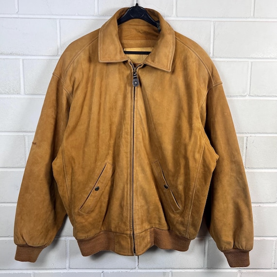Vintage Timberland Leather Jacket Size L - XL Leather Jacket