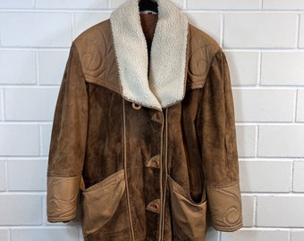 ジャケット・アウター 80s 90s suede leather jacket Vintage 90's Suede Jacket - Size M - Etsy