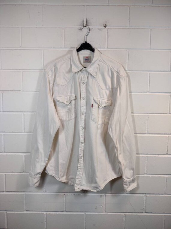 Levis Size XL Denim Shirt 