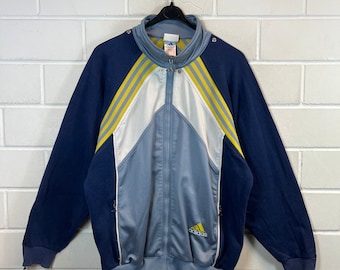 Vintage Adidas Size M track jacket track top training jacket 80s 90s