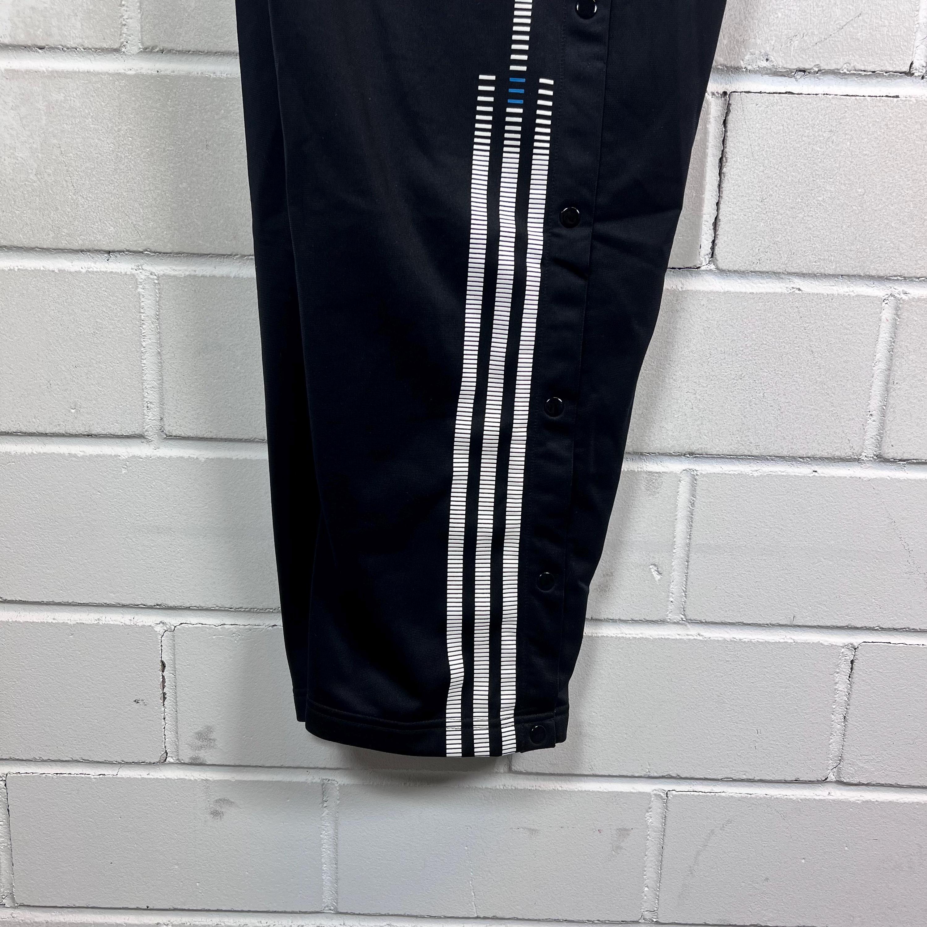 Vintage Adidas Size L Jogging Pants 2001 Snap Track Pants Sport